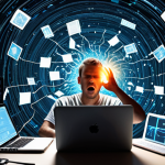 **Prompt for Image 1 (Problem of Digital Distraction):**
    "A person, visibly overwhelmed, sits at a desk. Their face shows signs of cognitive fatigue and stress. Surrounding them are chaotic, glowing digital elements: notifications constantly popping from a smartphone, tablet, and laptop screens. Swirling, fragmented data streams and multiple open browser tabs visually represent a chaotic mind and the illusion of multitasking, pulling their attention in countless directions. The atmosphere is visually busy, reflecting mental clutter and a relentless barrage of digital information. High contrast, digital art style, conveying a sense of being drained and pulled apart by technology."